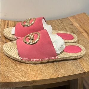 Coach confetti Pink espadrille